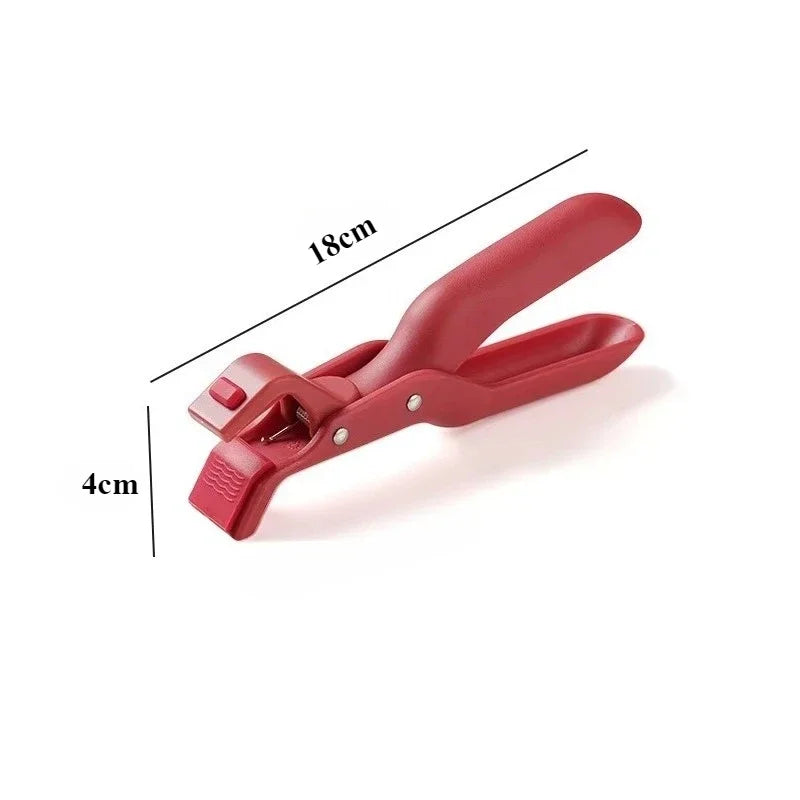 Silicone Anti-Scald Kitchen Clip - One-Handed Multi-Angle Clamp for Steaming, Bowls, and Plates