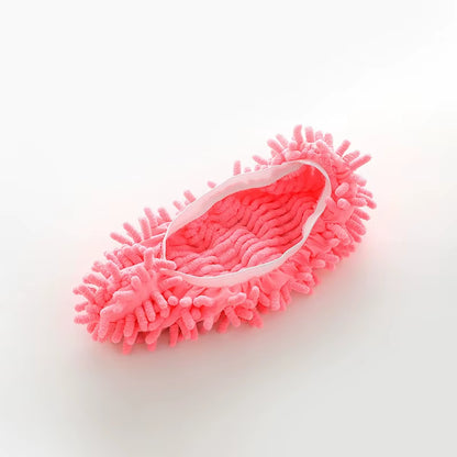 Chenille Dust Mop Slippers for Efficient Floor Cleaning and Dusting