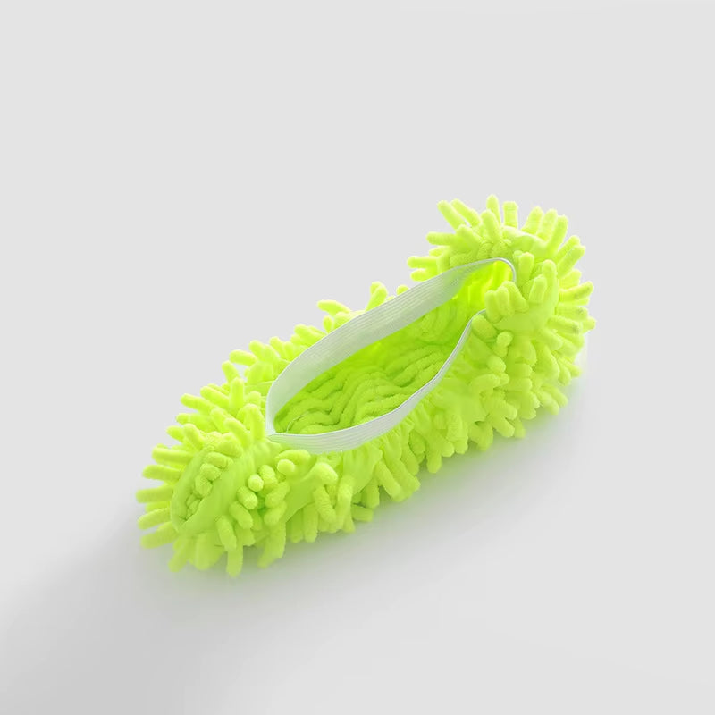 Chenille Dust Mop Slippers for Efficient Floor Cleaning and Dusting