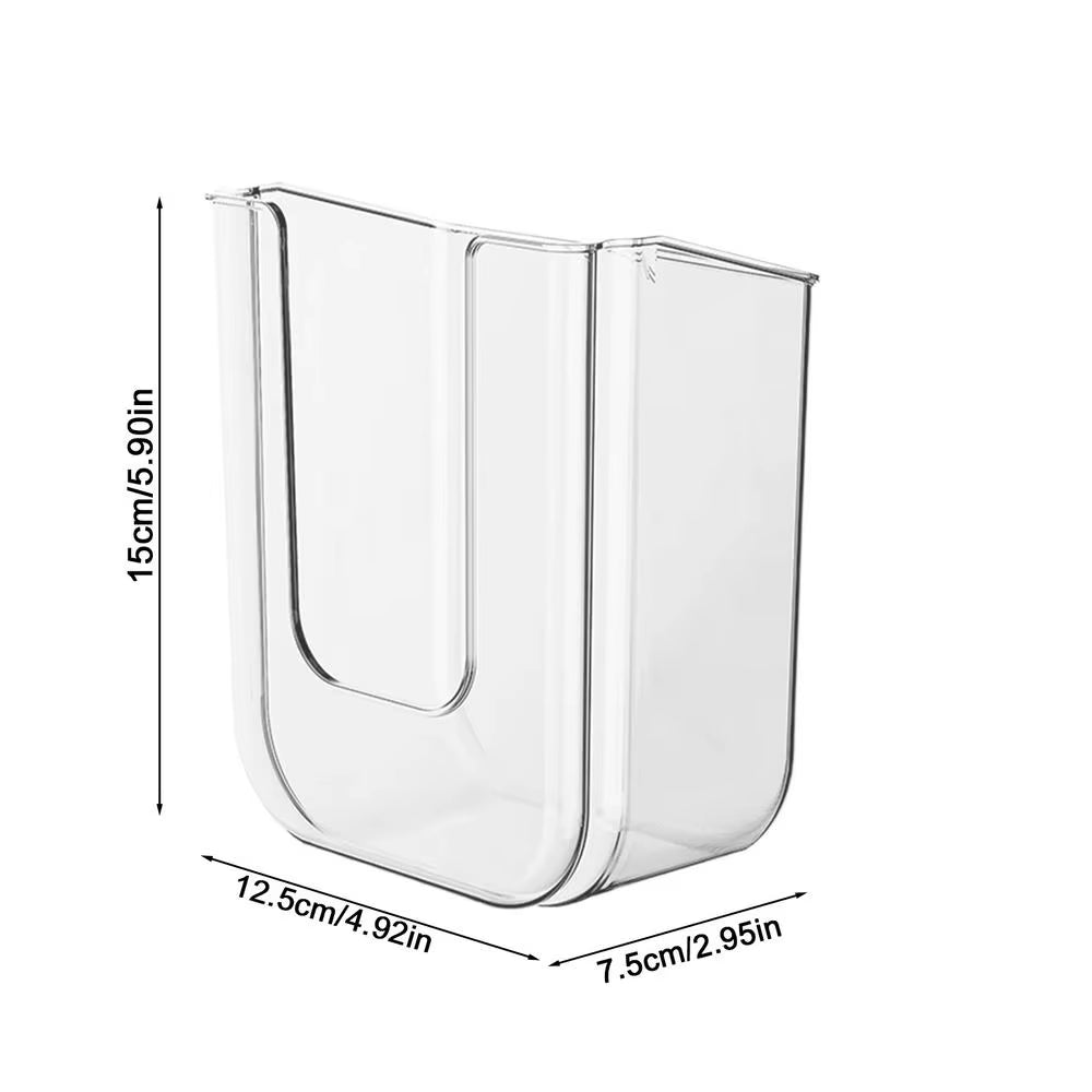 Wall-Mounted Self-Adhesive Wet Wipes Dispenser for Kitchen and Bathroom