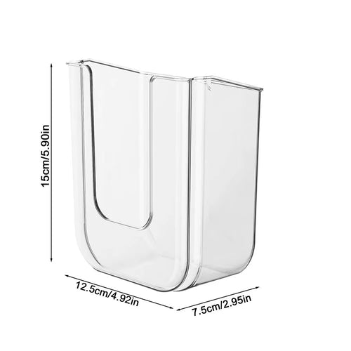 Wall-Mounted Self-Adhesive Wet Wipes Dispenser for Kitchen and Bathroom